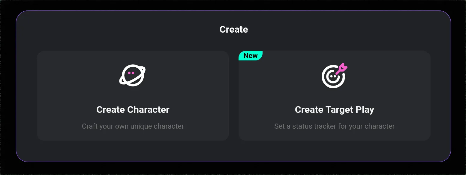 Accessing the Character Builder